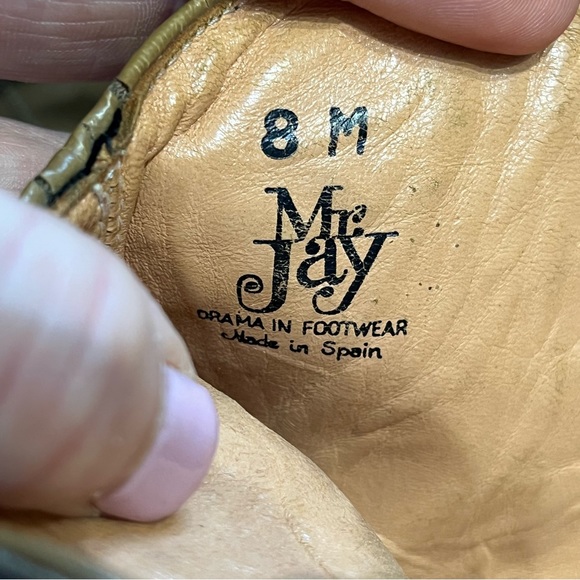 OMG! Vintage Leather Mr. Jay Boots EUC size 8 - Picture 14 of 15